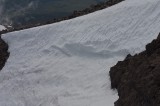 shasta-casaval20 Cornice on top of the nameless ridge.