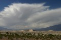 deathvalley43-n Unusual clouds over sand dunes. Taken by Nancy.
