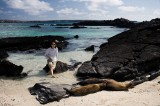 _mg_3599 Serene with Galapagos sea lions at Darwin Bay on Genovesa