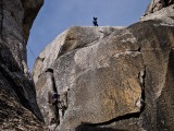 46-CRW_8558 Climbers on Lost Arrow Spire, Yosemite, USA