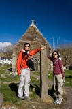 _mg_5572 Ogham stone in Kilmalkedar church on the Dingle Peninsula