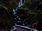 crw_0139 Eu-Jin at Torc waterfall in Killarney National Park; taken by Serene Koh