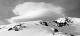 steph-pano Lenticular clouds over Shasta from 9800 feet. Taken by Steph.