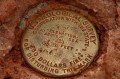 zion14 The USGS survey marker.