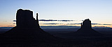 crw_5074 The Mittens at sunrise, Monument Valley.