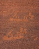 crw_5192 Kokopelli petroglyphs, Monument Valley.